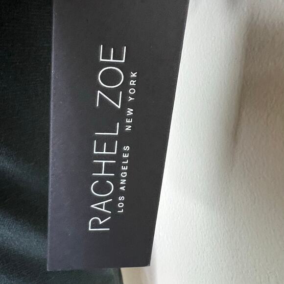 Rachel Zoe Basic Tee Womens Xs Black V-Neck Essential Classic Closet Staple New - Picture 5 of 7